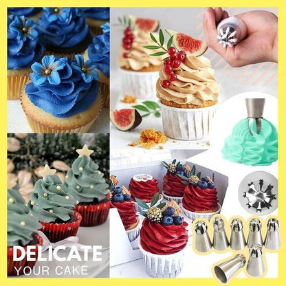 🎄Cake Decor Piping Tips